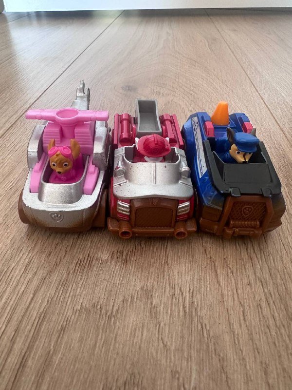 Машинки Щенячий патруль Mattel металлические 2