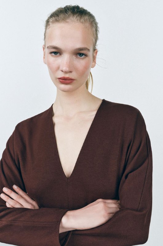 Платье Zara XS бордовое 2