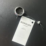 Серебряное кольцо, жемчужные серьги 3