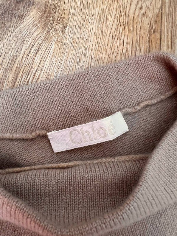 Платье Chloé из кашемира XS-S с карманами 5