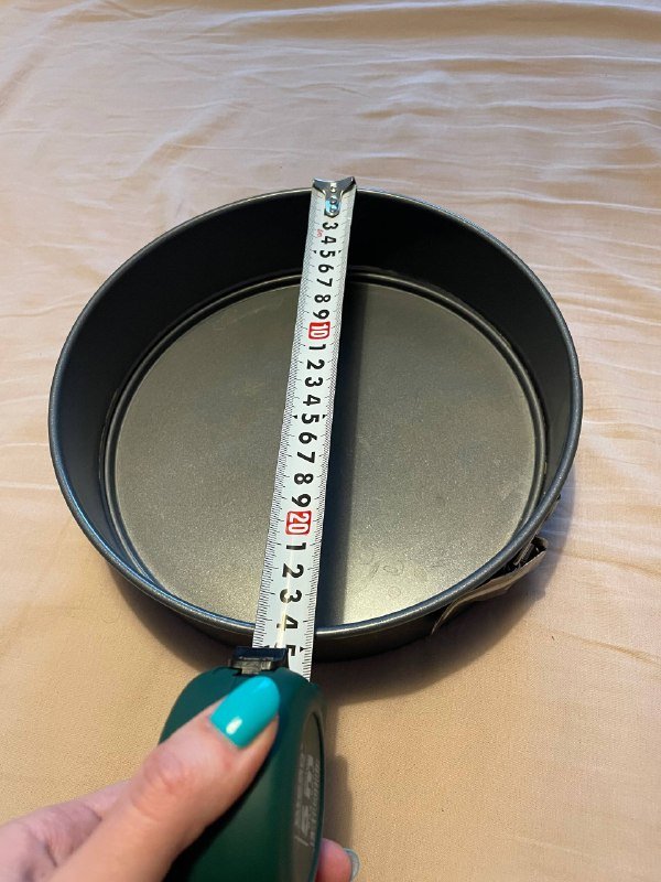 Форма для выпечки разъемная круглая 24х6 см