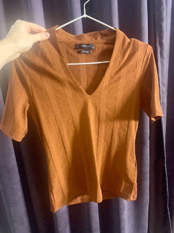 Сарафан sinsey, хлопковая рубашка Bershka, футболка Reserved размер S 3