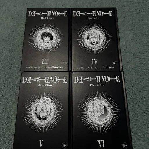 Манга Death Note Black Edition, тома 3-6