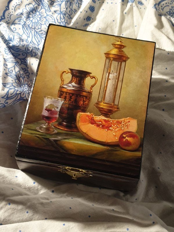 деревянная шкатулка ручной работы