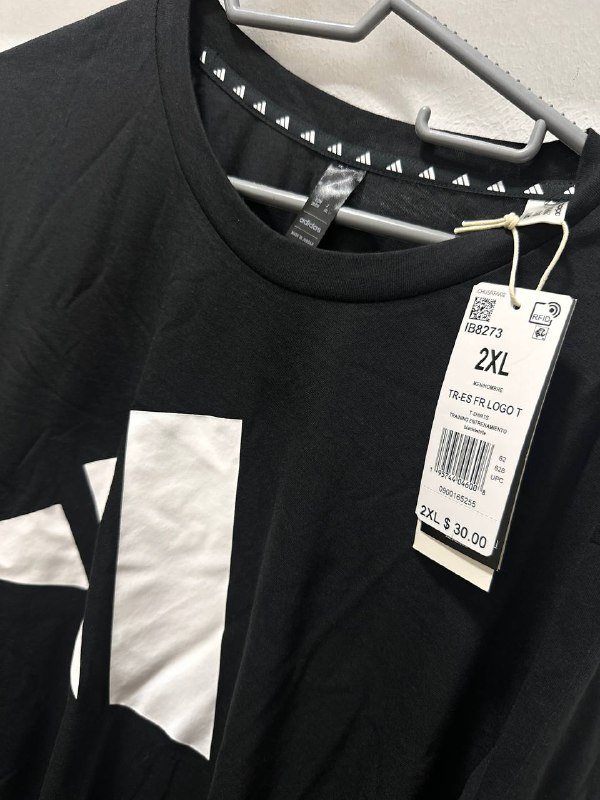 Майка Adidas Essentials черная 2XL 2