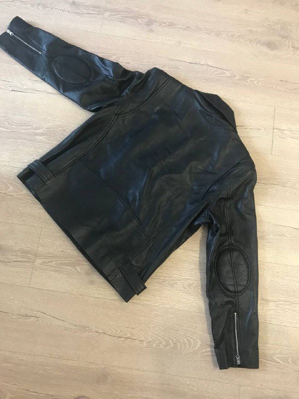 Мужская кожаная куртка косуха 9