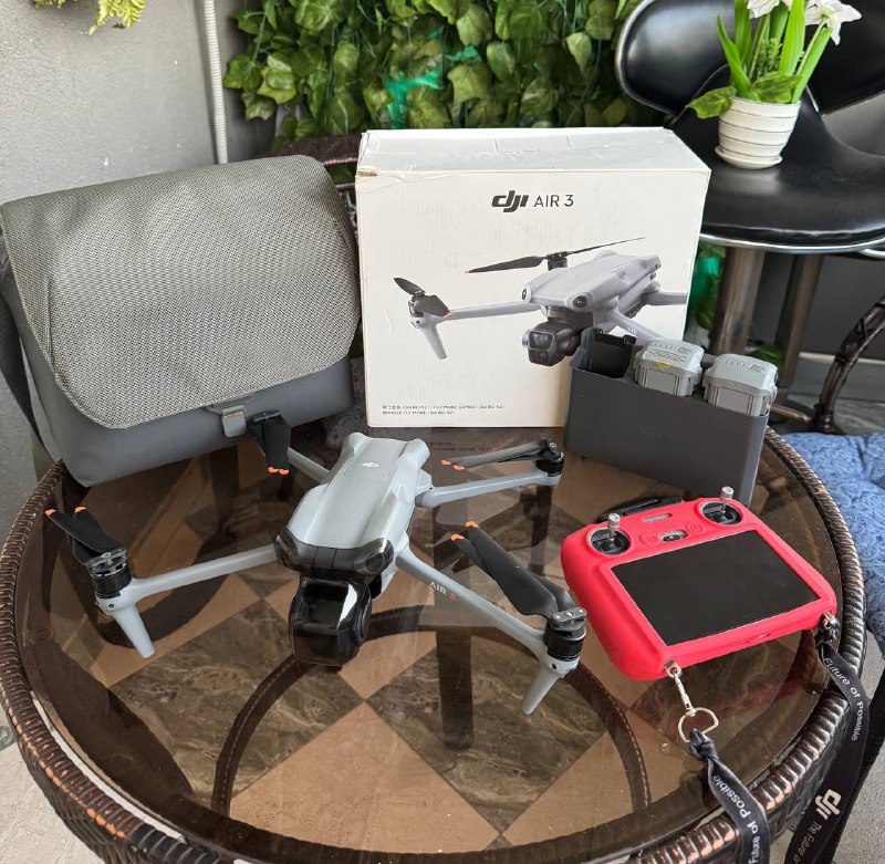 Dji Air 3 Fly More Combo дрон с аксессуарами