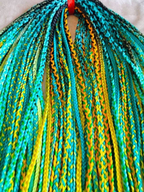 Комплект афрокос из канекалона 60 кос 10