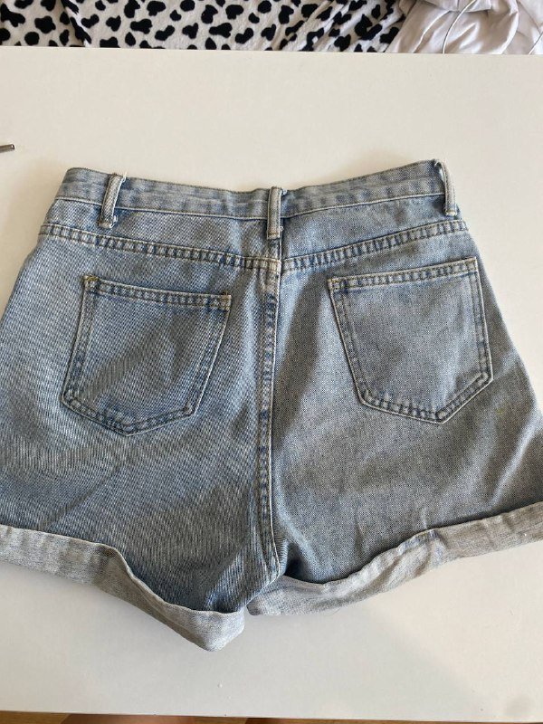 Джинсовые женские шорты размер S-M 3