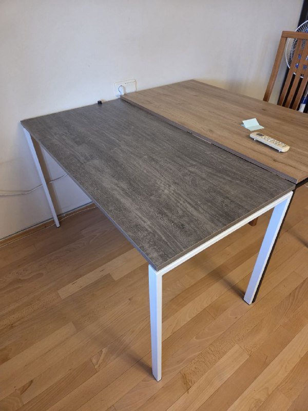 Стол серый 120х60