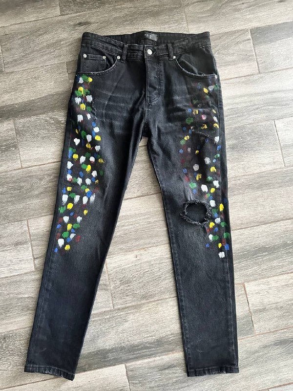 Джинсы Purple Brand, Amiri 2