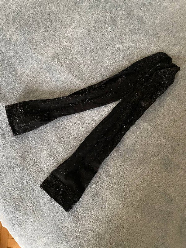 Ремень, носочки с блестящим эффектом, платок украшение на голову 3