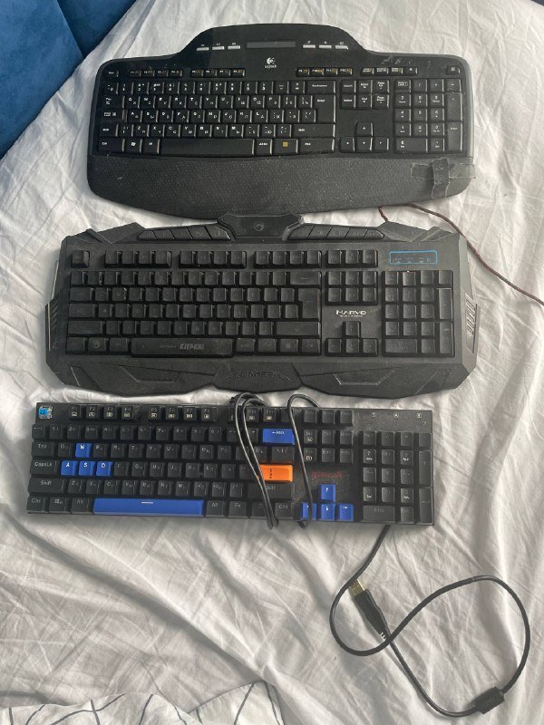 Клавиатуры Red Dragon, Marvo, Logitech