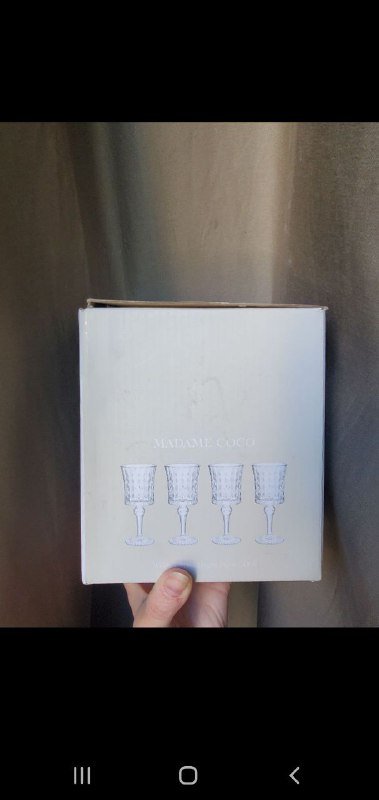 Бокалы Madam Сосо 4 шт 142 мл