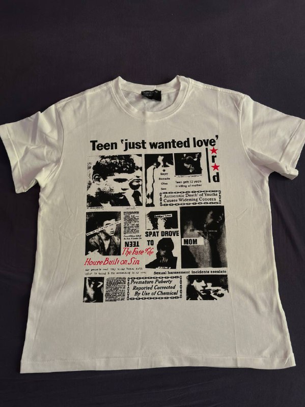 Enfants Riches Deprimes Teen Just Wanted Love Tee