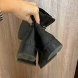 Черные высокие сапоги Zara 2