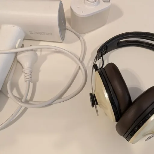 Отпариватель для одежды и наушники Sennheiser Momentum 2.0