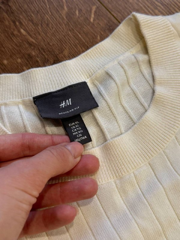 Полосатая рубашка H&M, бежевая H&M, рубашка Zara 4
