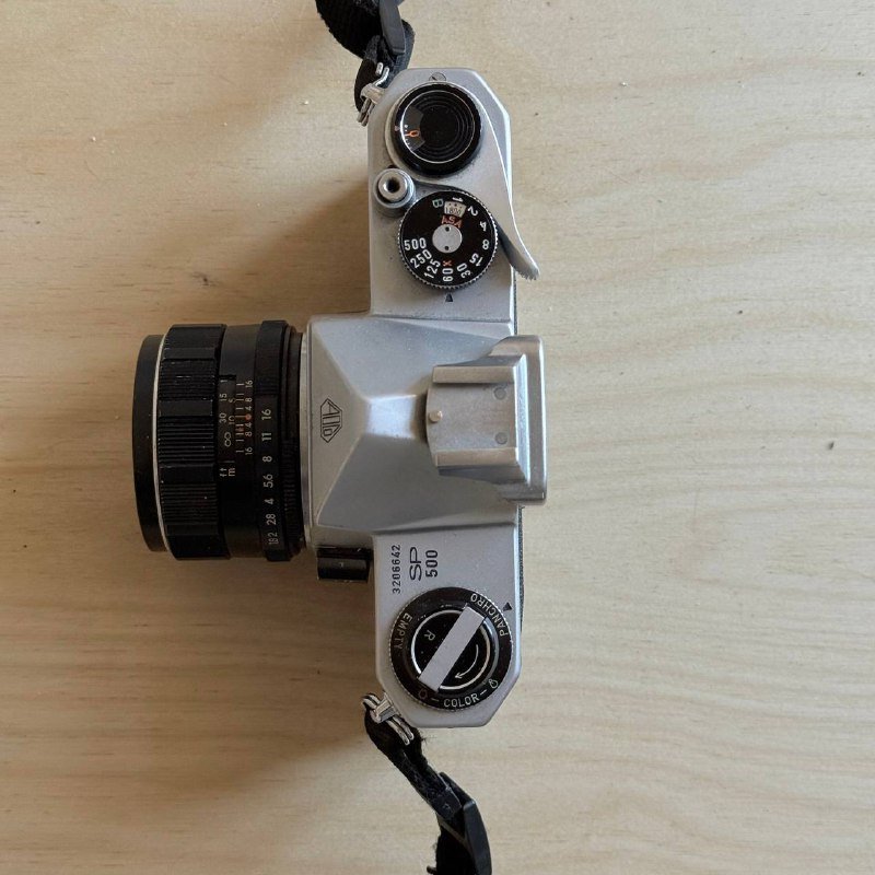 Фотоаппарат Pentax SP500 с объективом Super-Takumar 55mm f/2 3