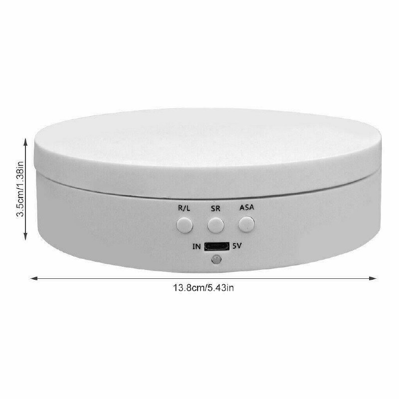 Электрическая моторизованная вращающаяся подставка для фото и видео 2