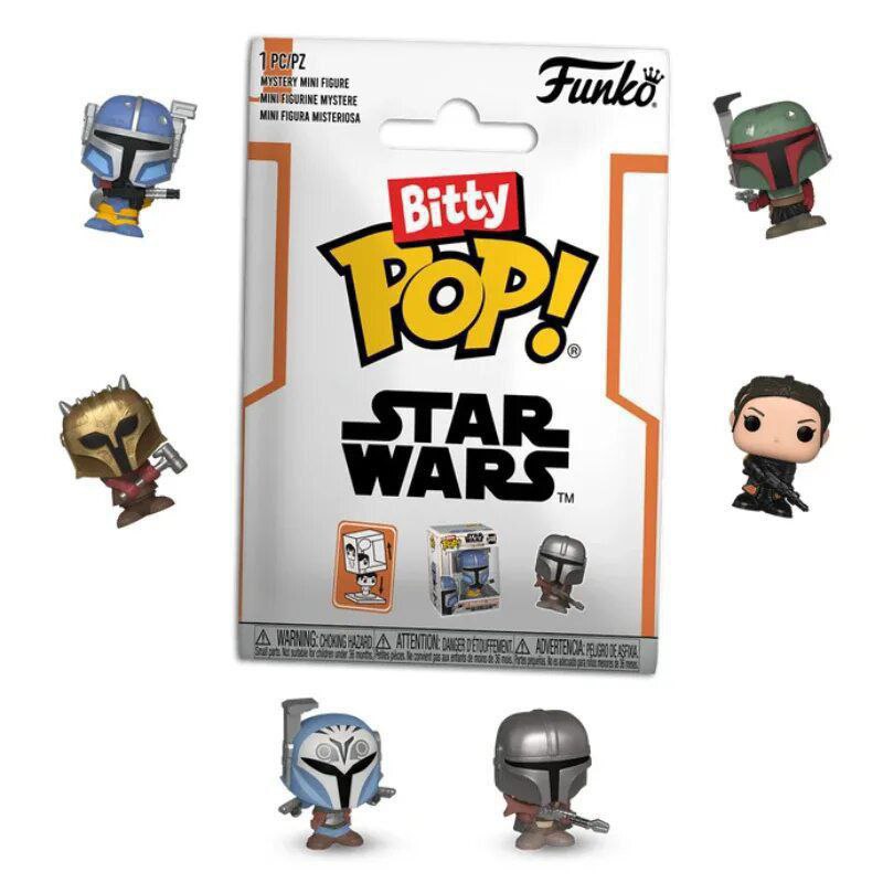 Bitty Pop коллекционные фигурки DC, Star Wars, Disney, Миньон 2