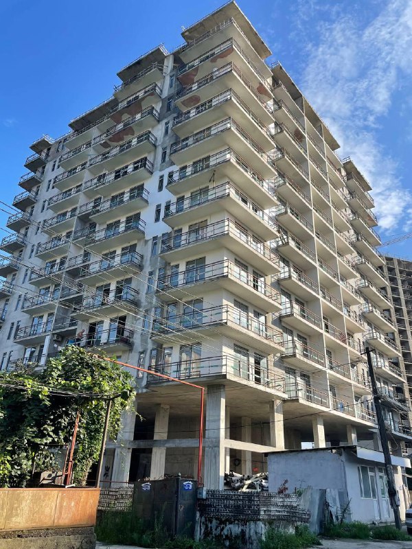 Студия в Батуми, 33.3 м², новый дом