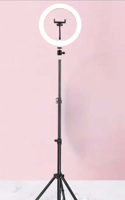 Кольцевая лампа с держателем для телефона