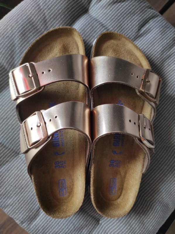 Новые кожаные Birkenstock Arizona BS, размер 38