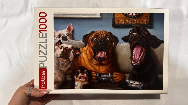 Пазлы 1000 шт, Игра Cluedo