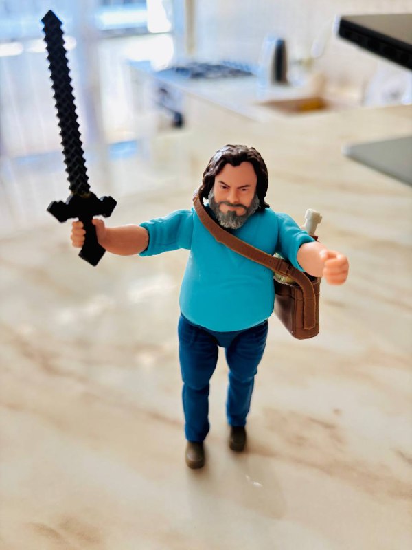 Фигурка Jack black по фильму Minecraft 2