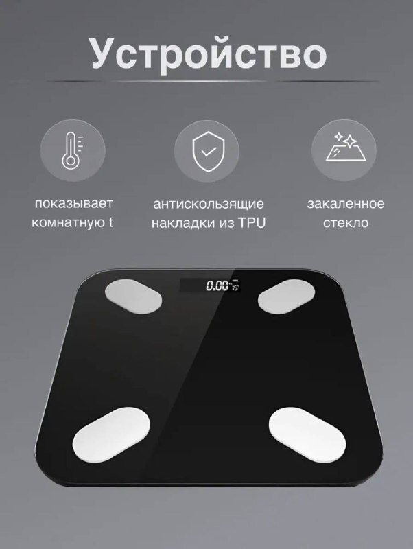 Электронные напольные весы Xiaomi 4