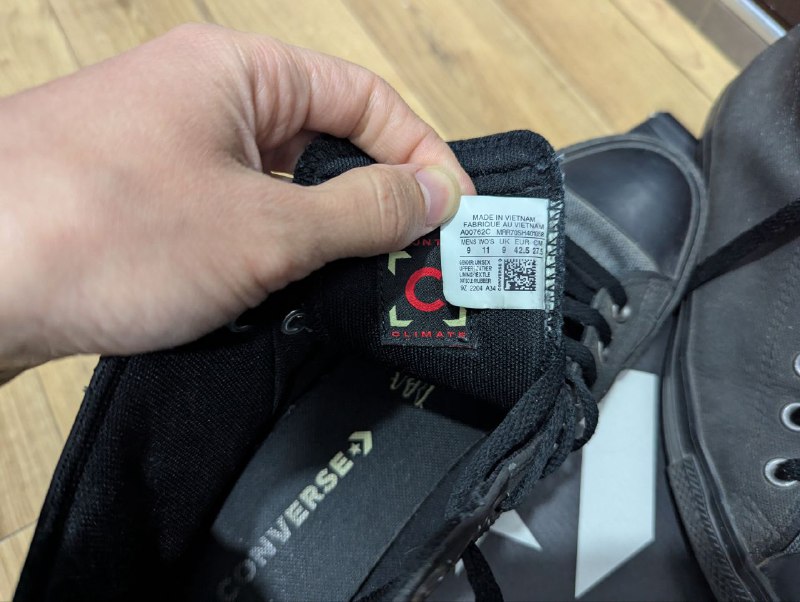 Кеды Converse, б/у, размер EU 42.5 2