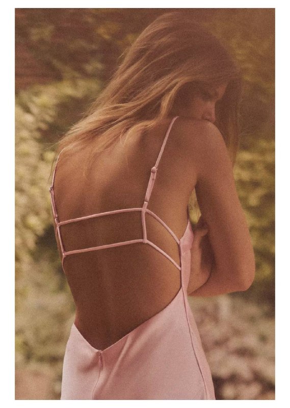 Шорты джинсовые Stradivarius, Платье-комбинация Zara 6