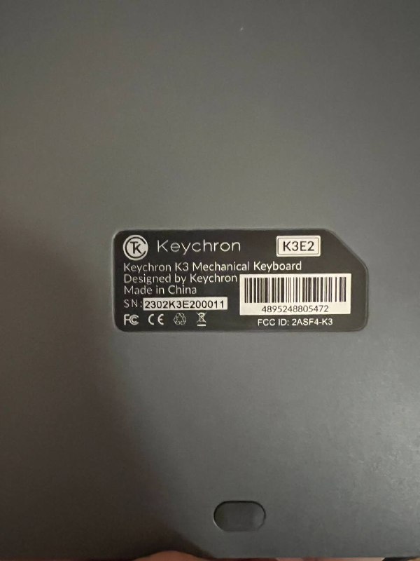 Клавиатура Keychron K3 v2 на красных свичах 2