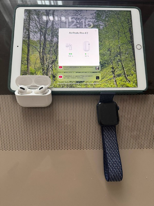 iPad Air 3, AirPods Pro 1-го поколения, Apple Watch 6