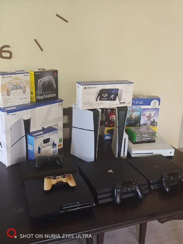 Игровые приставки PlayStation 4