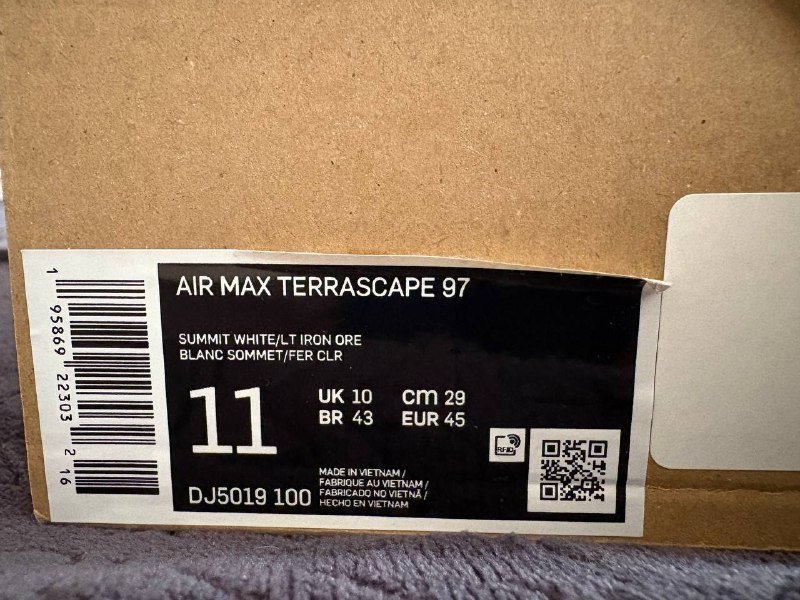 Кроссовки NIKE AIR MAX TERRASCAPE 97 5