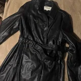 Yellow coat, leather jacket, Sandro Ferrone coat, Collage jacket, River Island fur coat, Ipekyol leather coat 8