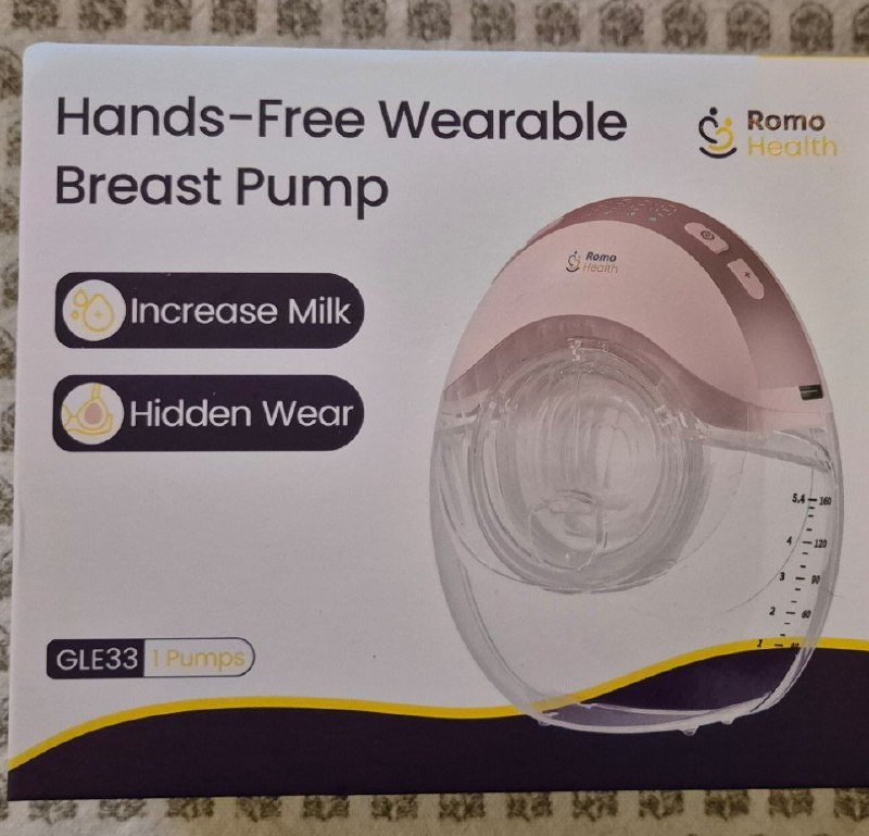 Портативный молокоотсос romo health