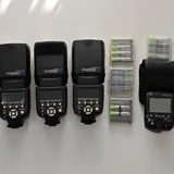 Вспышки Yongnuo YN560-IV, синхронизатор, аккумуляторы, зарядное устройство 2