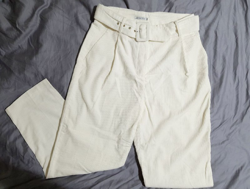 Женская рубашка UNIQLO, брюки сиреневые, вельветовые джинсы Zarina, шорты, плиссированная юбка 6