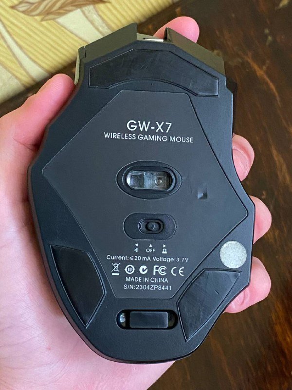 Imice Gw-X7 игровая мышь беспроводная 2