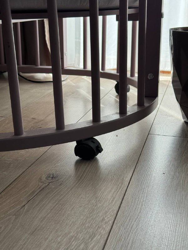 Детская кроватка-трансформер Бамбини лаванда 3