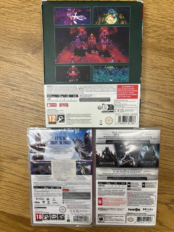 Assassins Creed The Ezio Collection, Mortal Kombat 1, Cult of the Lamb Deluxe Edition 2