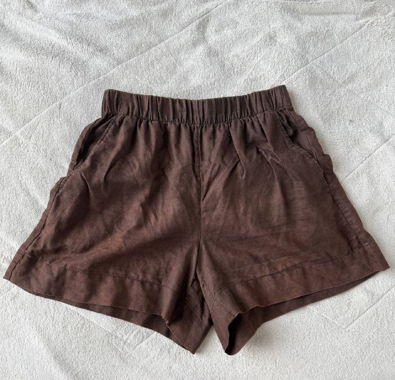 Шорты oysho льняные свободные