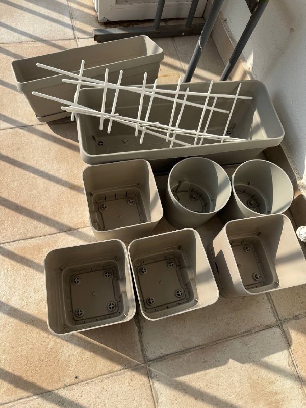 горшки для растений разного объема