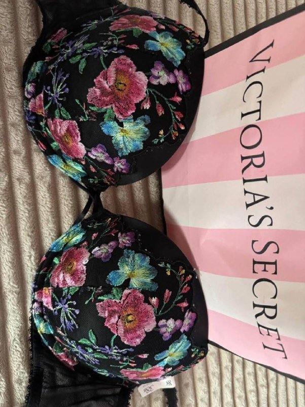 Бюстгальтер пуш-ап Victoria's Secret размер 38В Dark Blossom 2