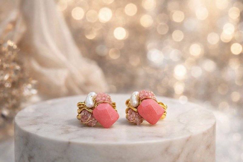 Natural stone rings 6