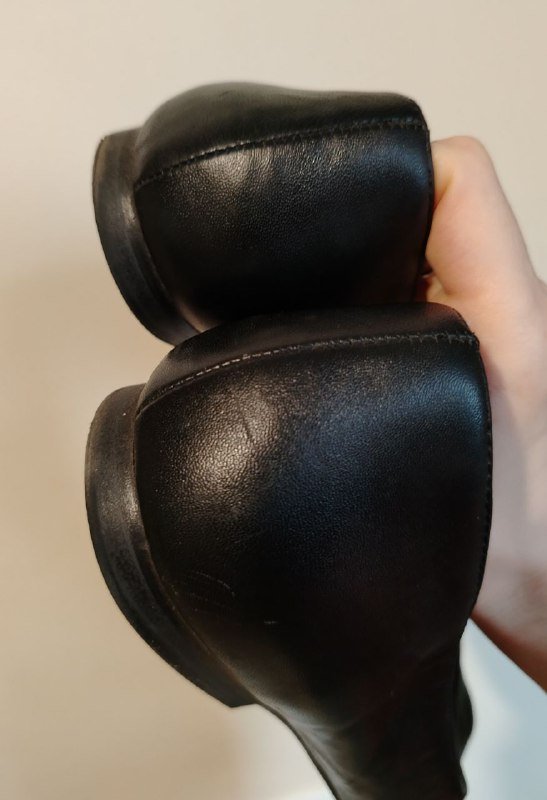 Балетки женские черные натуральная кожа Caprice размер 38-38,5 5