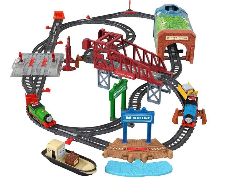 Корабль Imaginext и Поезд Томас наборы 8